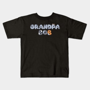 grandpa bob character cartoon Kids T-Shirt